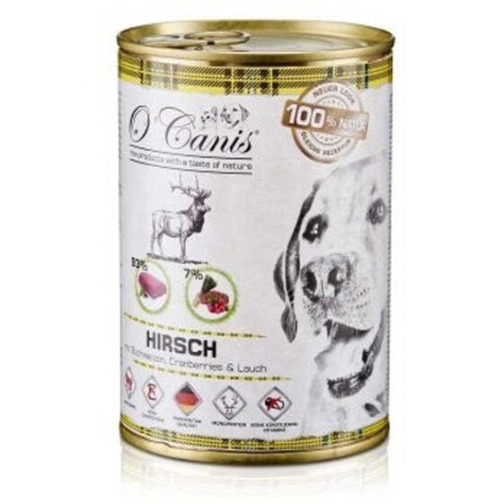 O´CANIS Canned Deer With Buckwheat 400g Wet Dog Food