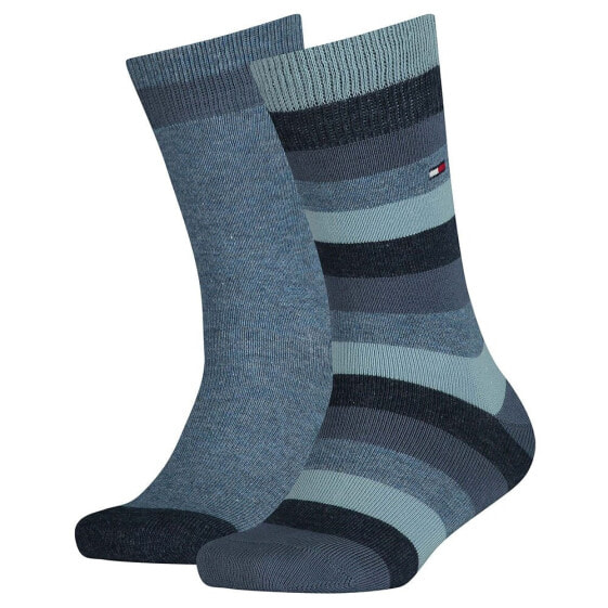 TOMMY HILFIGER KIDS Basic Stripe socks 2 pairs