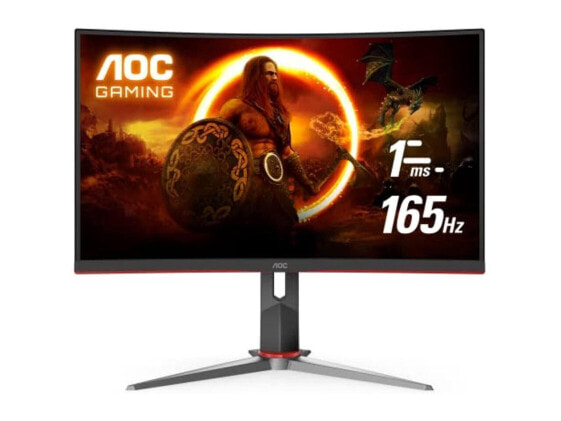 AOC CQ32G2S 32" Curved Frameless Gaming Monitor 2K QHD, 1500R Curved VA, 1ms, 16