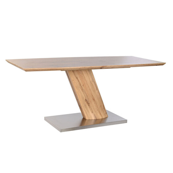 Обеденный стол DKD Home Decor Коричневый Сталь Деревянный MDF 180 x 80 x 76 cm