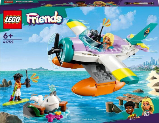 Конструктор пластиковый Lego Friends Самолет Морского Спасения