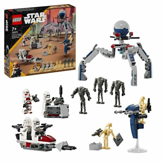Игровой набор Lego 75372 Combat Pack Clone Trooper and Combat Droid Star Wars (Звездные войны)