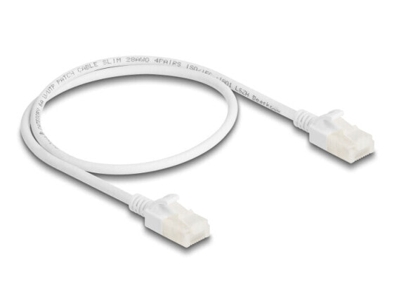 Delock RJ45 Netzwerkkabel Cat.6a Stecker zu mit robuster Rastnase Industrietauglich - Network - CAT 6a