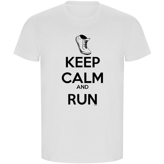 KRUSKIS Keep Calm And Run ECO short sleeve T-shirt