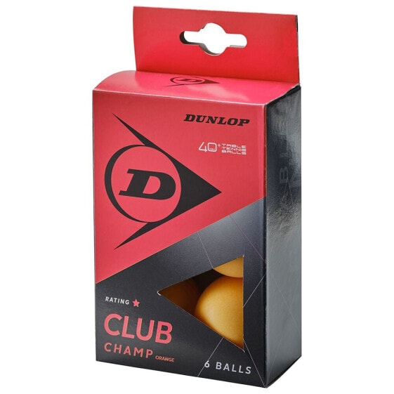 DUNLOP 40+ Club Champ Table Tennis Balls