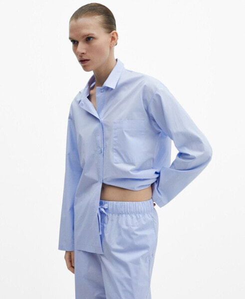 Пижама MANGO Two-Piece Cotton Pajamas