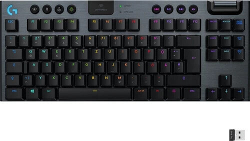 Logitech G915 TKL Tenkeyless Lightspeed Wireless RGB Mechanical Gaming Keyboard QWERTZ