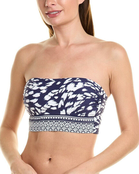 La Blanca Tides Bandeau Midkini Top Women's 4