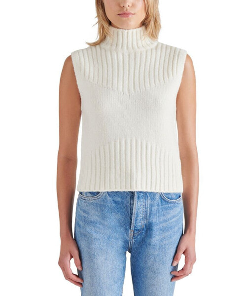 Women's Serin Mock-Neck Sleeveless Sweater