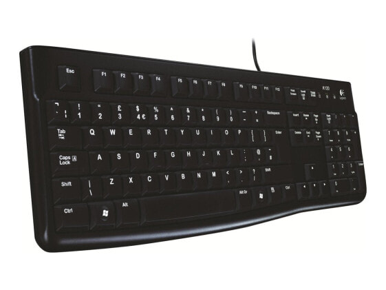 Logitech K120 Tastatur"Schwarz Deutsch Kabelgebunden