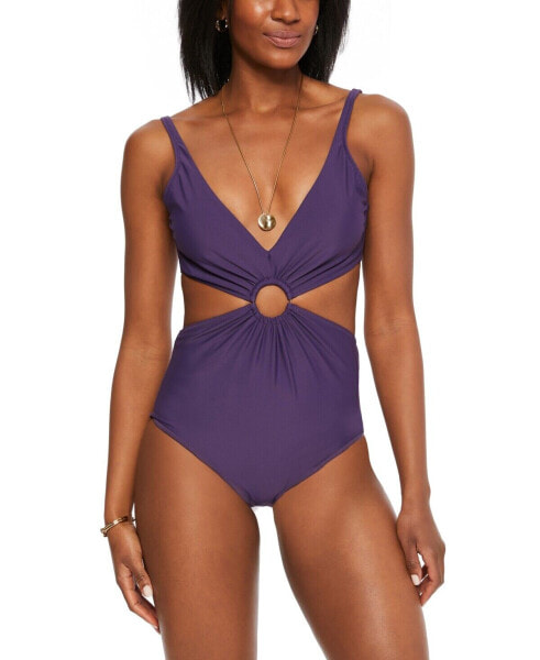 Bar Iii 276719 Ring Monokini One-Piece Swimsuit Womens Size XL