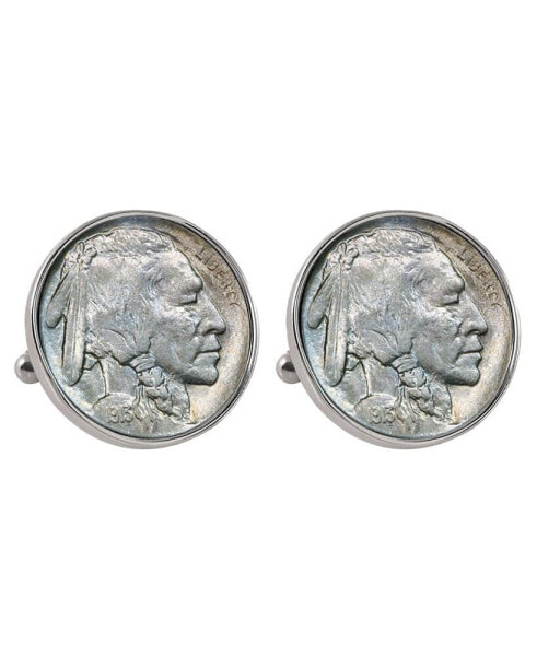 Запонки American Coin Treasures Buffalo Nickel Bezel