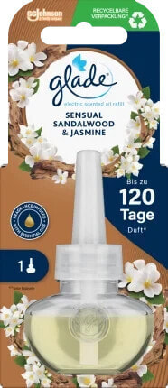 Lufterfrischer Duftstecker Sensual Sandalwood & Jasmine Nachfüllpack, 20 ml