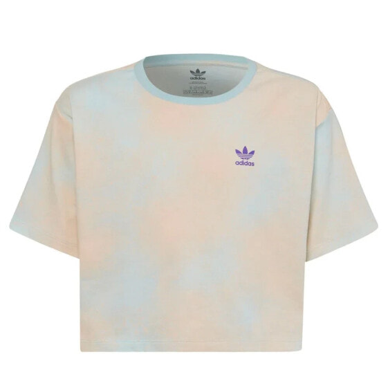 ADIDAS ORIGINALS Graphic Print Crop short sleeve T-shirt