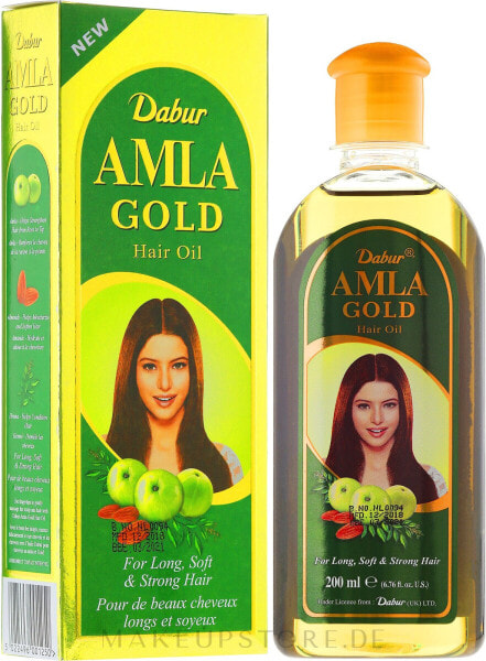 Haaröl "Gold" - Dabur Amla Gold Hair Oil 200 ml