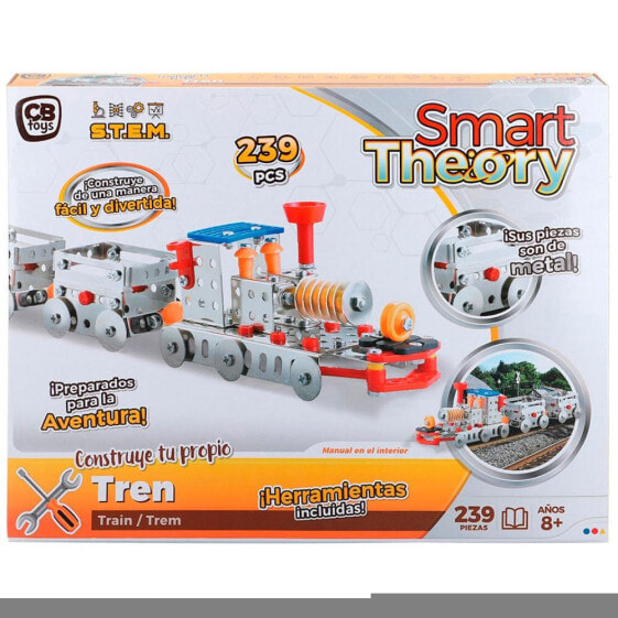 GENERICO Mecano Metal Train 239 Pieces 37x28x5 cm