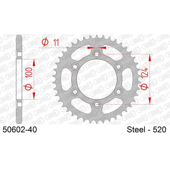 AFAM 50602 rear sprocket