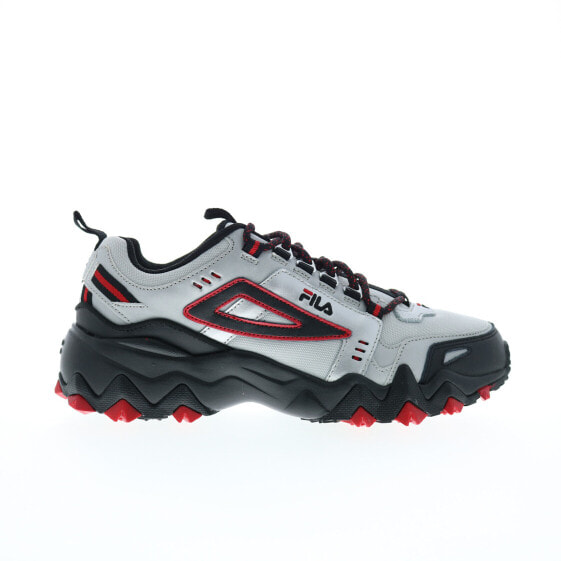 Fila Oakmont Trail 1JM01631-053 Mens Gray Leather Athletic Hiking Shoes 8