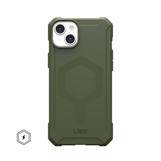 Urban Armor Gear UAG Essential Armor MagSafe Case| Apple iPhone 15 Plus| olive