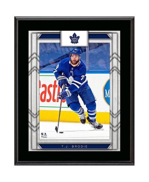 TJ Brodie Toronto Maple Leafs 10.5" x 13" Sublimated Player Plaque