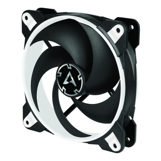 Белый игровой вентилятор Arctic BioniX P120 (White) – Pressure-optimised 120 mm Gaming Fan with PWM PST - Fan - 12 cm - 2100 RPM - 25.5 dB - 67.56 cfm - 114.79 m³/h