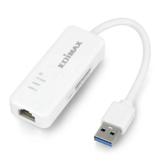 Адаптер USB 3.0 - Gigabit Ethernet Edimax EU-4306 - для сетевого подключения
