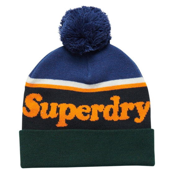 Шапка мужская Superdry Vintage Classic Logo Beanie