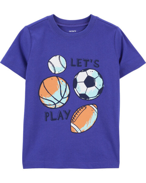 Toddler Let's Play Graphic Tee 2T