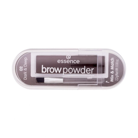 Essence Brow Powder Set 2,3 g augenbrauenpuder für Frauen