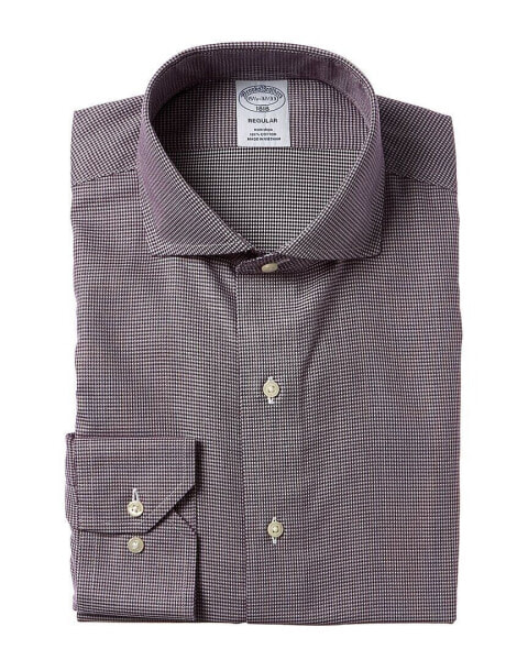 Brooks Brothers Regular Fit Dress Shirt Men's Purple 15H 34/35