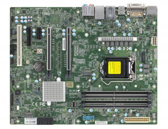 Supermicro MBD-X12SAE - Intel - LGA 1200 (Socket H5) - Intel® Celeron® - Intel® Pentium® - Intel® Xeon® - LGA 1200 (Socket H5) - DDR4-SDRAM - 128 GB