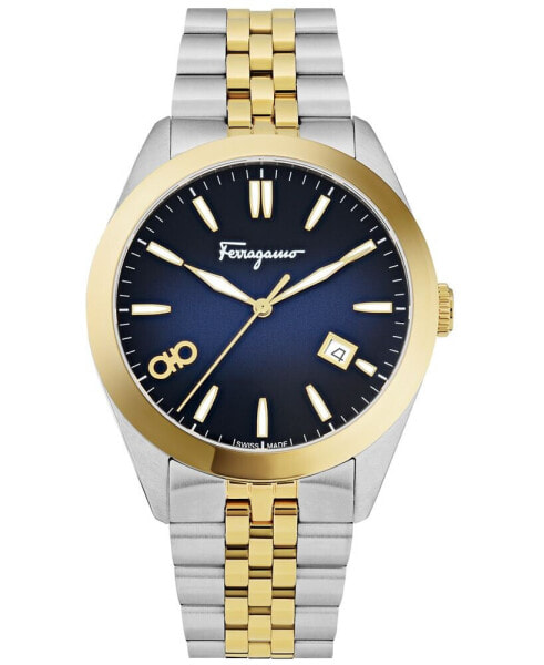 Часы Salvatore Ferragamo Classic Two-Tone Stainless Steel Watch