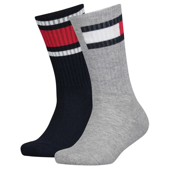 TOMMY HILFIGER KIDS Flag socks 2 pairs