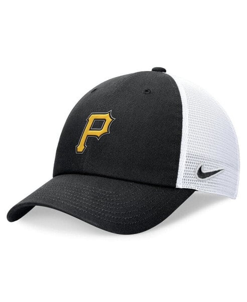 Men's Black Pittsburgh Pirates Club Trucker Adjustable Hat