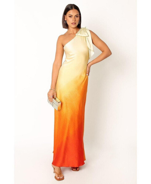 Glow One Shoulder Midi Dress