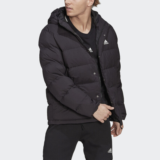 Верхняя одежда Adidas куртка с капюшоном Helionic Hooded Down Jacket
