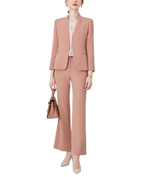 Elaine 2Pc Blazer & Pant Set Women's 2