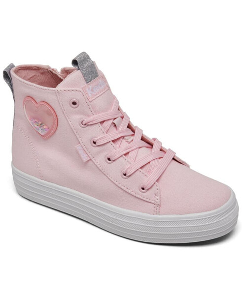 Little Girls Triple Up High Top Casual Sneakers from Finish Line