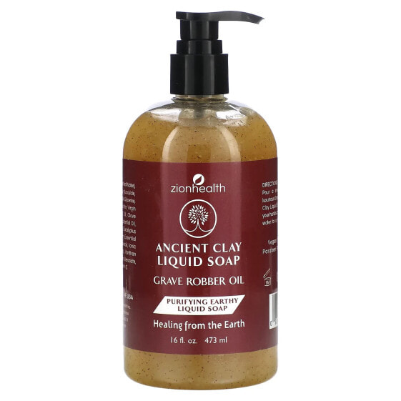 Ancient Clay Liquid Soap, Grave Robber Oil, 16 fl oz (473 ml)