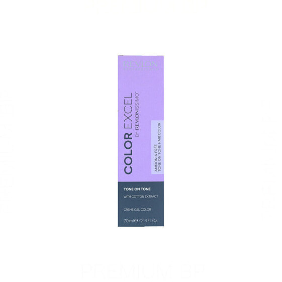 Revlon Color Excel Tone On Tone No. 55.20  Мягкая безаммиачная крем-краска для волос с экстрактом хлопка, оттенок насыщенно-фиолетовый  70 мл