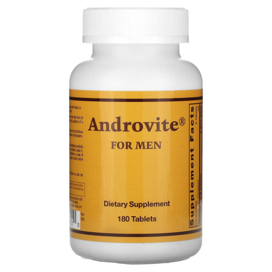 Androvite for Men, 180 Tablets