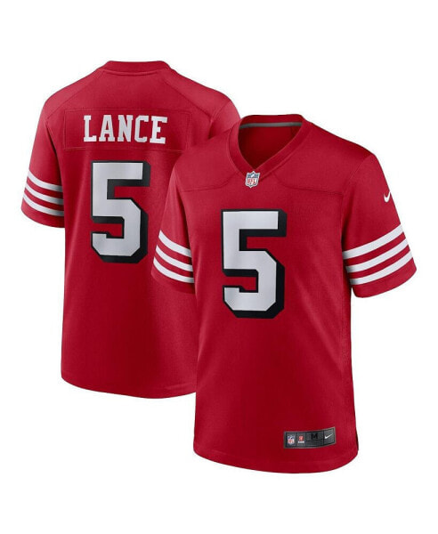 Men's Trey Lance Scarlet San Francisco 49ers Alternate Game Jersey