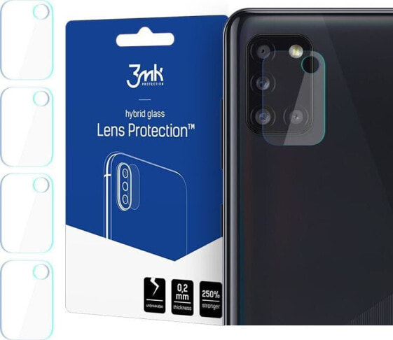 3MK 3MK Lens Protect Sam A315 A31 Ochrona na obiektyw aparatu 4szt