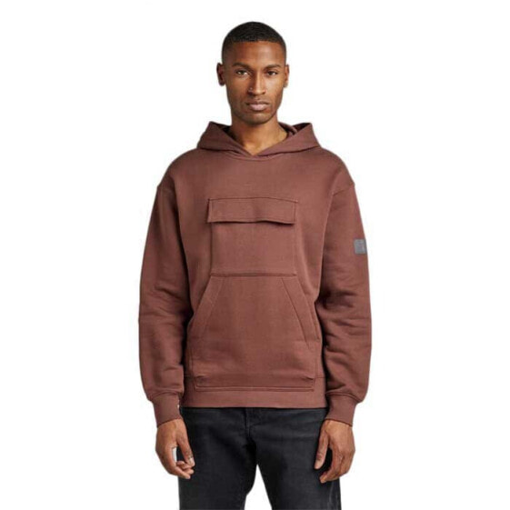 Толстовка G-STAR Double Pocket Loose Hoodie