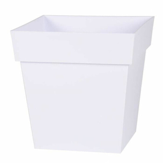 Горшок для цветов EDA Plant pot White polypropylene 32 x 32 x 32 cm