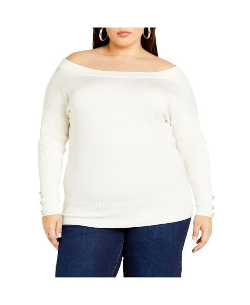 Plus Size Intrigue Jumper