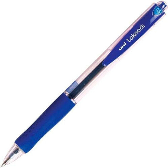 Ручка шариковая с жидким чернилами uni-ball Rollerball Laknock SN-100 черная 0,3 мм (12 штук)