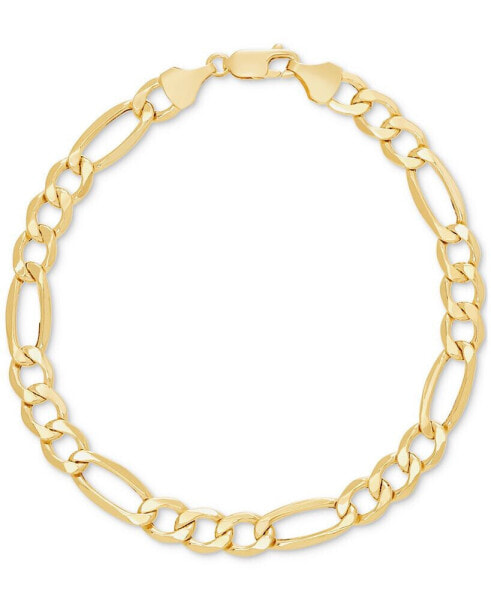 Men's Figaro Chain Bracelet in 10k Gold