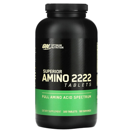 Аминокислоты Optimum Nutrition Superior Amino 2222, 320 таблеток