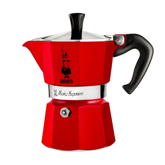 Итальянская Kофеварка Bialetti Красный Алюминий 1 Чашка 50 ml